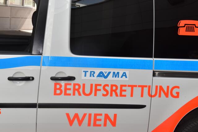 So ist das neue Trauma-fahrzeug gebrandet. | Foto: Karl Pufler