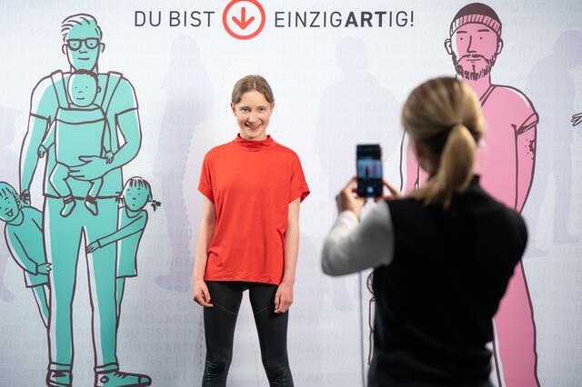 Die AUDIOVERSUM Sonderausstellung „Du bist einzigARTig!" befasst sich mit den Besonderheiten und der Vielfältigkeit des Menschen. | Foto: Dworschak