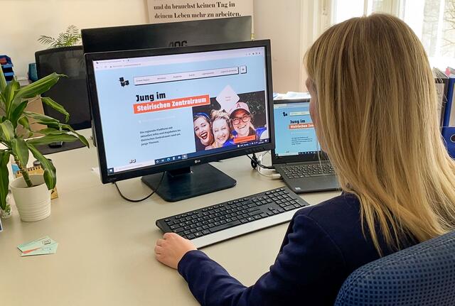 Die neue Website für die Jugend vom Regionalmanagement Steirischer Zentralraum | Foto: RMSZ
