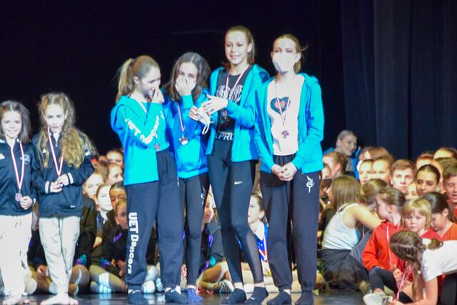 Quartett Queens mit "Nine to Five" auf Platz 1
v.l.n.r.: Emilie Weingärtner, Jana Biocanin, Alexa Silberbauer, Ida-Lilly Hahnenkamp | Foto: Doris Rupp