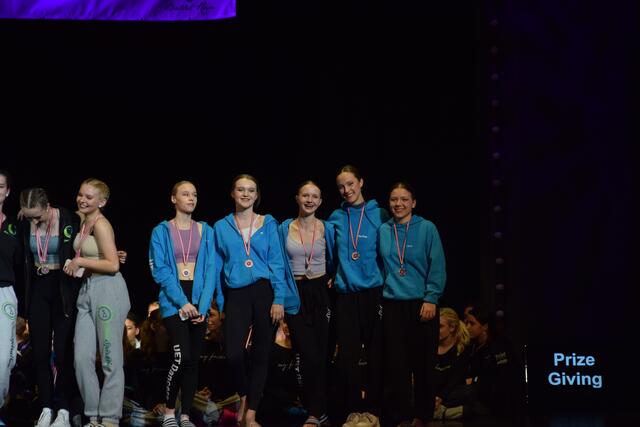 RDC mit "Der Mond lacht" auf Platz 3
v.l.n.r.: Emilia Fritz, Mona-Marie Rössler, Iva Deli, Martha Schläffer, Caroline Wallner | Foto: Doris Rupp