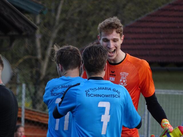 Maria Gails Goalie Manuel Gappitz rettet mit zwei gehaltenen Elfmetern den 0:2 Sieg gegen Rothenthurn!!!