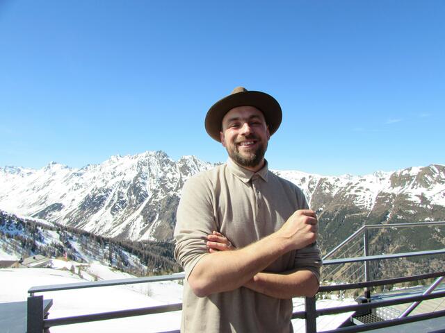 Max Mutzke war begeistert von den Bergen und bot ein beeindruckendes Konzert auf 2300 m Seehöhe. 
