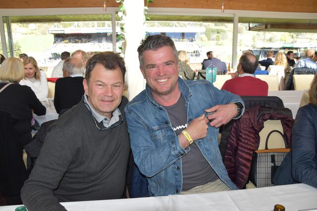 Otmar Feistritzer und Richard Tschöscher (von links)