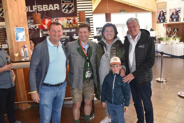 Herbert Juri, Dietmar Riegler, Ulli Wehr, Ilija Hense-Lintschnig und Peter Kaiser (von links) | Foto: Teferle (24)