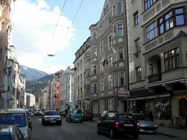 Pradler Straße, die Neugestaltung stösst nicht nur auf Zustimmung. | Foto: BezirksBlätter Innsbruck