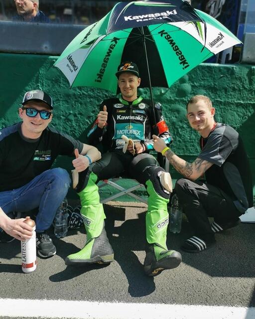Bei einer kurzen Pause in Le Mans | Foto: Thoeni