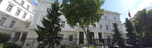 Im Bild die russische Botschaft in Wien. | Foto: maps