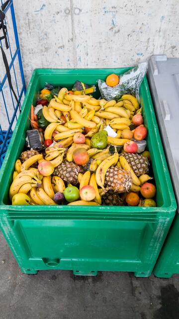 In der EU fallen pro Person und Jahr geschätzt 173 Kilogramm Lebensmittelabfälle und -verluste an, das sind in Österreich 143 vollbeladene Sattelschlepper täglich. | Foto:  joern_gebhardt - stock.adobe.com