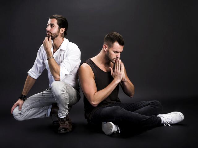 Von links: Otto Jaus, Paul Pizzera | Foto: Tröbinger