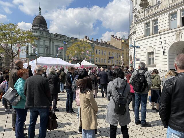 Das Fest fand diesmal Am Spitz statt. 