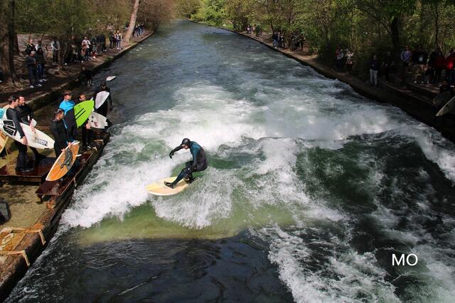 Eisbach, München,