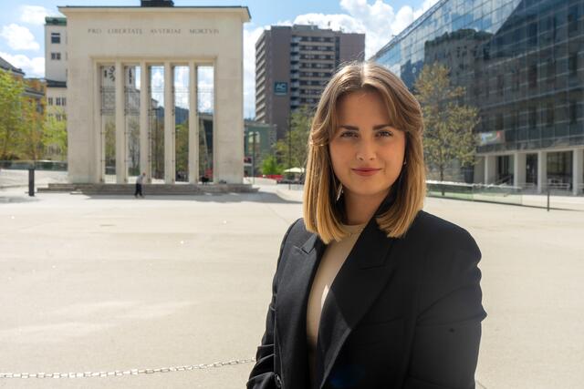 Susanna Riedlsperger (JUNOS) wurde zur Landesvorsitzenden gewählt. | Foto: Robin Exenberger