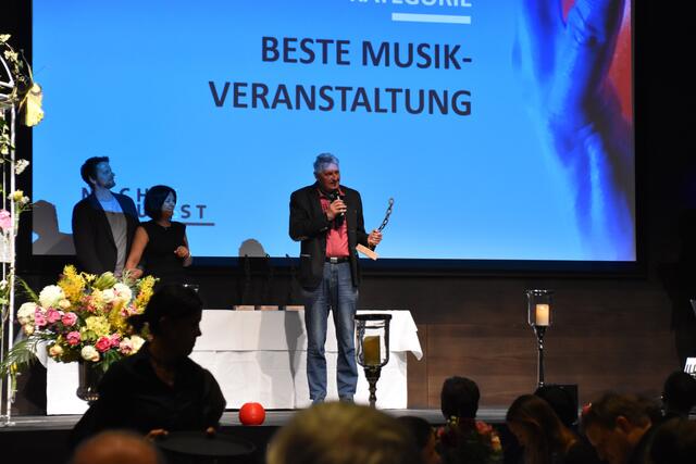Die Jury bedachte die Arche Noe mit dem Preis für die beste Musikveranstaltung.  | Foto: Barbara Fluckinger