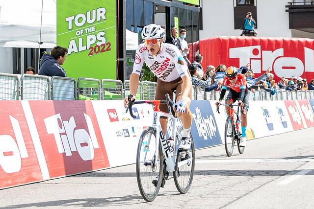 Felix Gall erreichte als Fünfter das Ziel in Kals a. G. | Foto: Expa Pictures