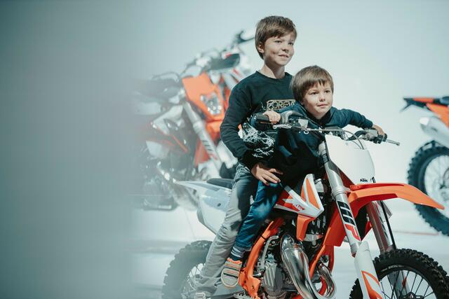 Spaß und Spiel für Kinder und Jugendliche am 14. und 15. Mai in der KTM Motohall bei der Rookie-Tour durch die gesamte Ausstellung,  exklusiven Innovation Lab Workshops und einer Stuntshow. | Foto: KTM