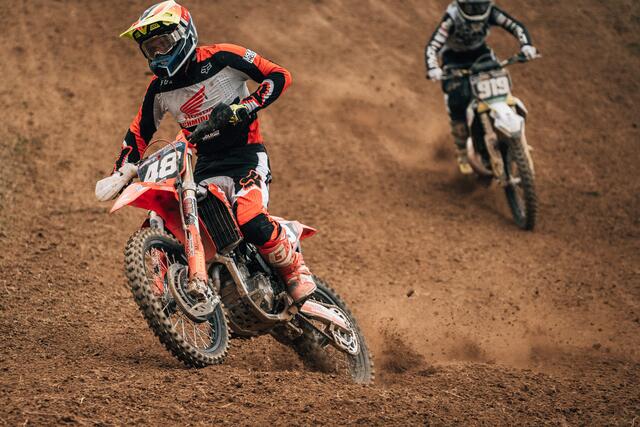 Andreas Schmidinger konnte in der MX2 Qualy auf Rang neun landen. | Foto: crossnews.at