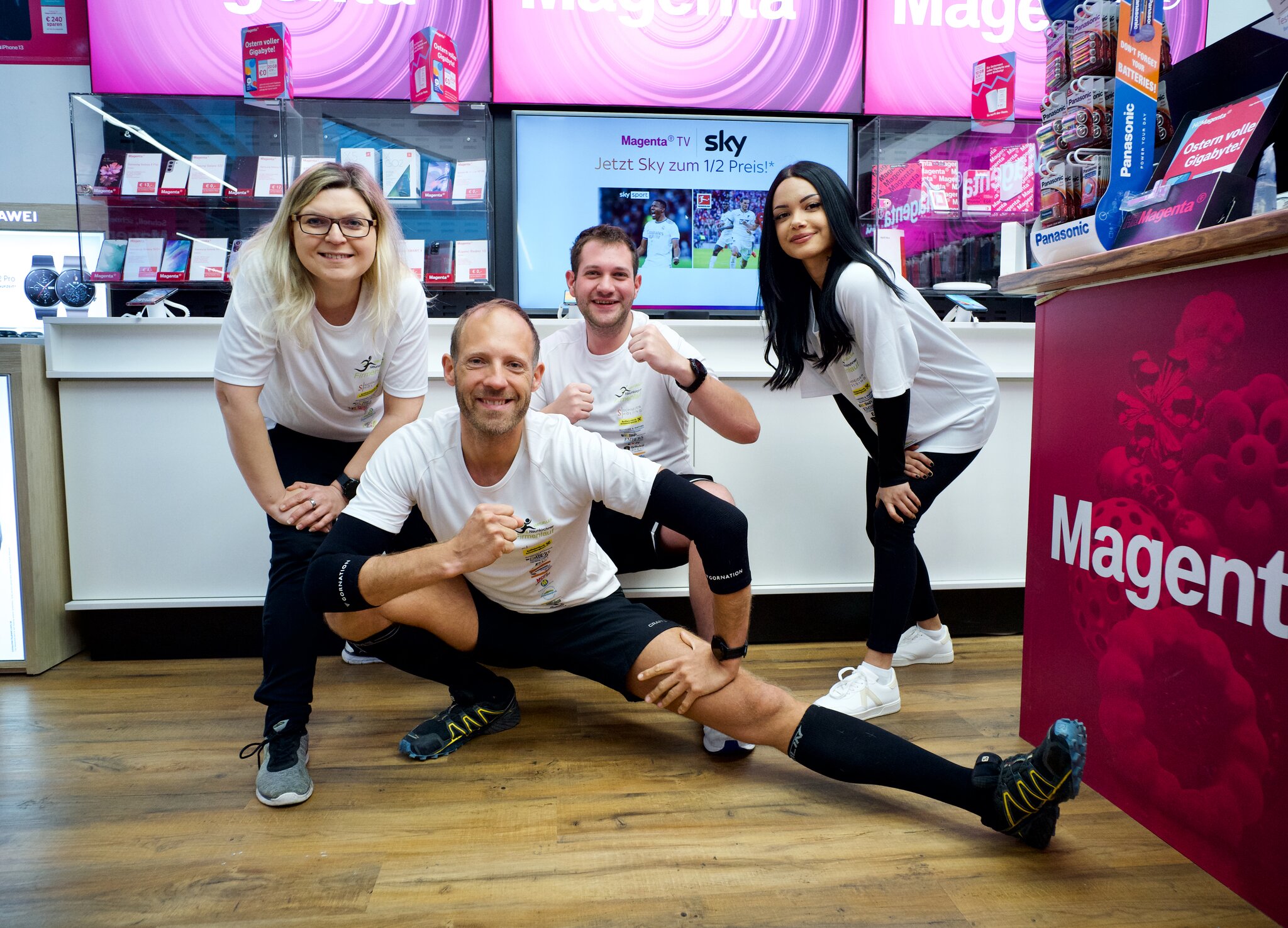 Neunkirchner LaufHighlight Die Rolle von Richies Handystore beim 7