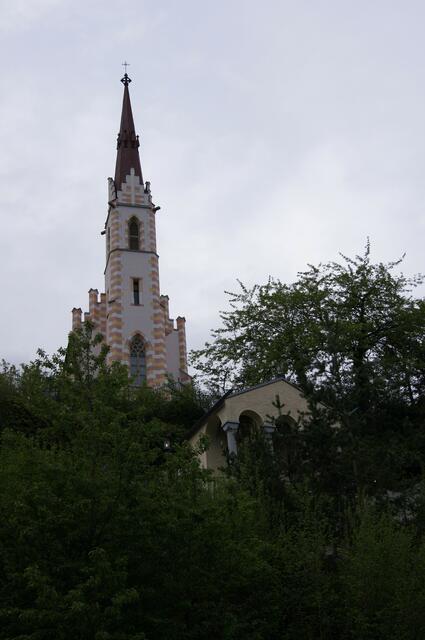 Die Wallfahrtskirche Locherboden ist Ziel der ersten Firmlingswallfahrt. | Foto: Cincelli/dibk.at