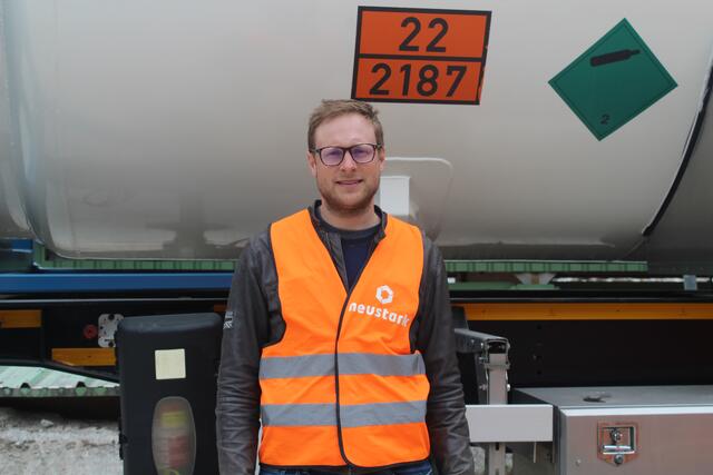 Johannes Tiefenthaler, Neustark AG bei der Präsentation der neuen Technologie.  | Foto: Johanna Janisch