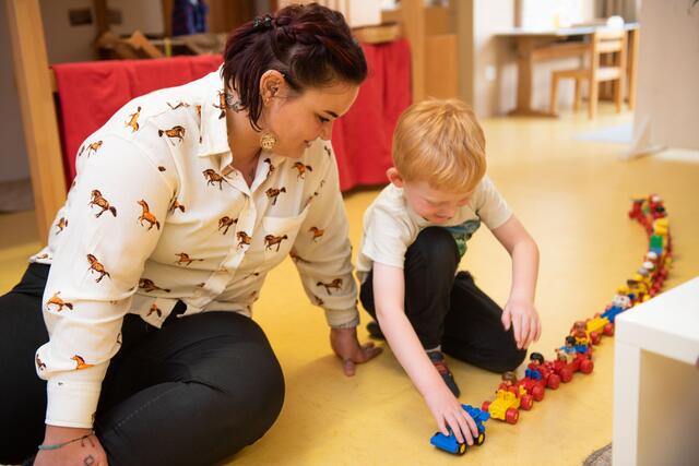 Die Bedarf an Kindergartenpädagoginnen und -pädagogen ist groß – Tendenz steigend.
 | Foto: Don 'Bosco Schulen Vöcklabruck