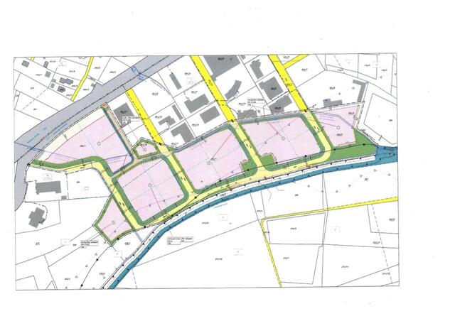 Der Bebauungsplan für den Gewerbepark, die endgültige Straßenführung wird noch geringfügig abweichen.  | Foto: Marktgemeinde Stainz