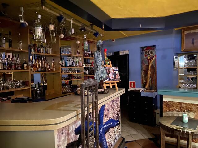 Die Bar im Bamira ...
www.leflaneur.at | Foto: herbert Waltl