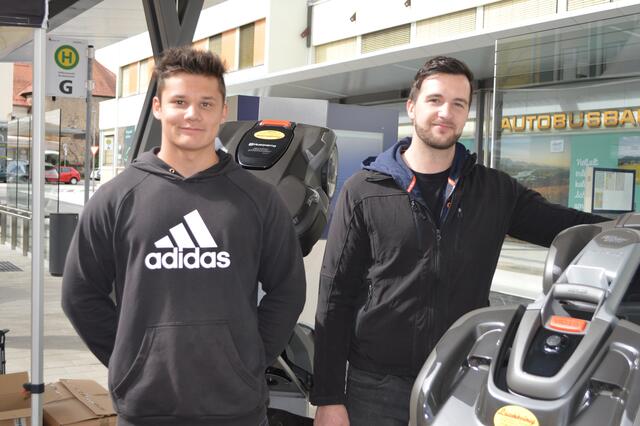 Dominik Hanschitz und Michael Stefan | Foto: Christopher Polesnig 