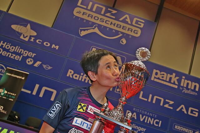 Liu Jia beendet ihre Karriere mit dem Meistertitel. | Foto: Plohe