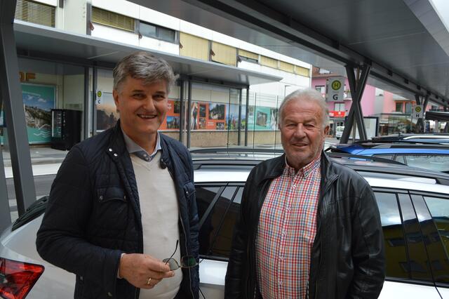 Alfred Rössler und Hans Enzi | Foto: Christopher Polesnig 