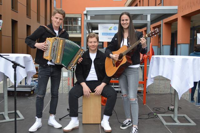 Die Gruppe Volxpower sorgte für Stimmung | Foto: Christopher Polesnig 