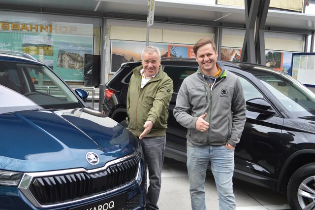 Kurt Ranak und David Stöfelz | Foto: Christopher Polesnig 