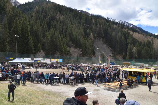 Bodenständig und feierlich: Am Festplatz in Navis ging es am Sonntag traditionell zu | Foto: Kainz