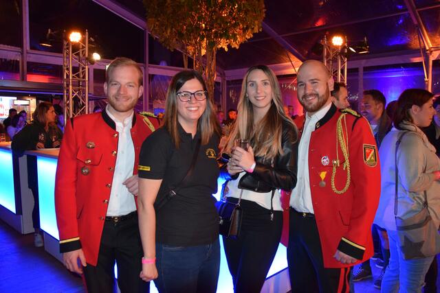 Simon Meitz, Julia Lendl, Vanessa Koller und Thomas Allram genossen den Abend. | Foto: Sarah Treiber