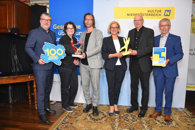 Martin Grüneis, Elsabeth Vavra, Markus Wintersberger, Johanna Mikl-Leitner, Harald Knabl und Josef Schimmer.