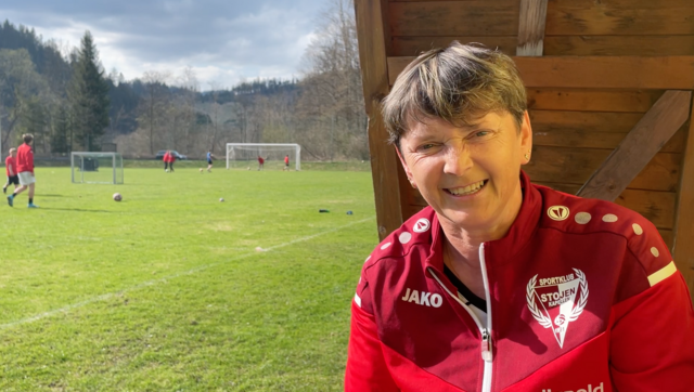 Rosi Schrittwieser hat die Nachwuchsarbeit am Sportplatz Kapellen vorangetrieben. | Foto: Hofbauer