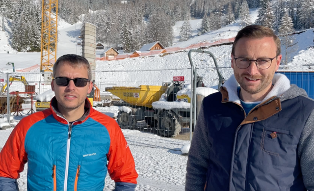 Im Gespräch mit Christoph Bammer und Jochen Jance | Foto: Hofbauer