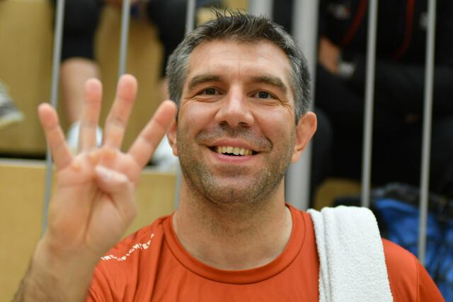 Nachwuchstrainer Daniel Posch freut sich über vier Titel im gr.-röm und Freistil
 | Foto: Bernhard Walder