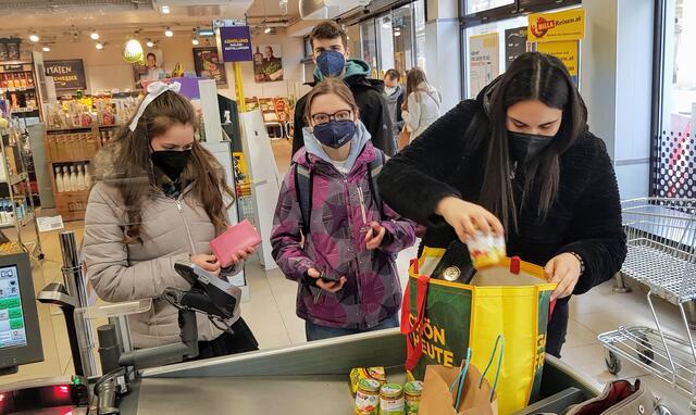 Die Sammelaktion wurde von dem Schulsprecher initiiert.  | Foto: BRG6 Marchettigasse