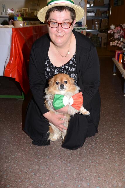 Unternehmerin Claudia Ulrich mit ihrem Lucky | Foto: Winkler