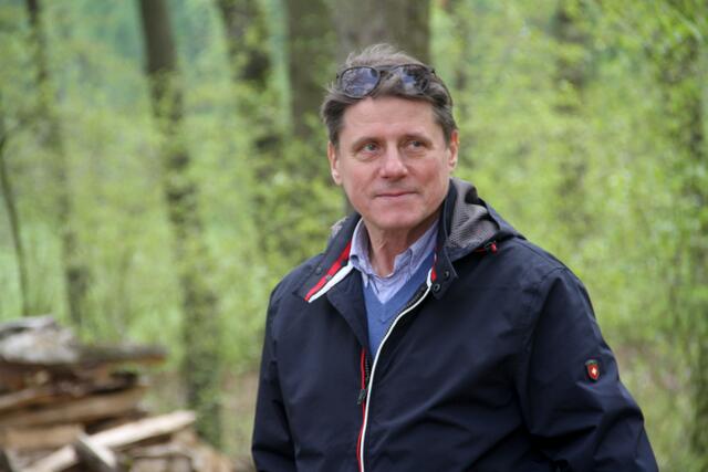 Intendant Christian Spatzek führte die fröhliche Runde an. | Foto: Friedrich Doppelmair