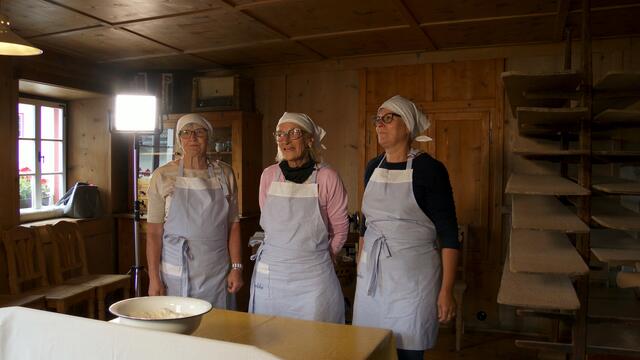 Brotbacken im Museum Fiss. | Foto: ORF/Hans Jöchler