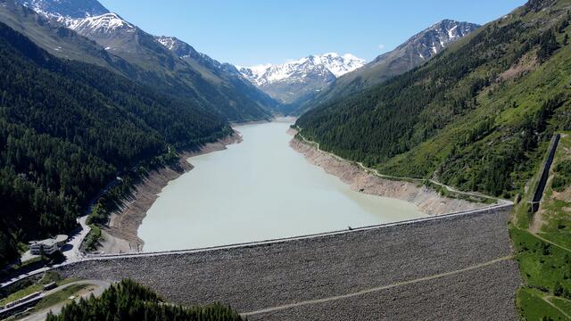 Der Gepatschspeicher im Kaunertal. | Foto: ORF/Hans Jöchler