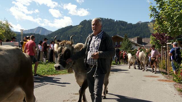 Almabtrieb in Fiss. | Foto: ORF/Hans Jöchler