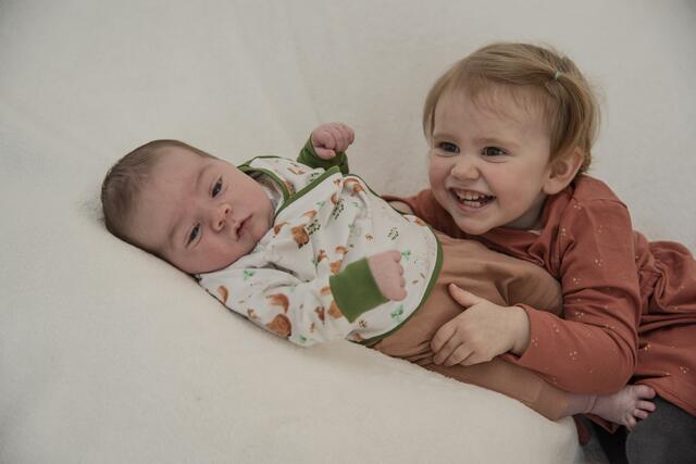 Simon Loder, Geboren: 11.02.2022, Eltern: Barbara Loder und Franz Kerschenbauer aus Birkfeld, Gewicht: 4170 g, Größe: 51 cm | Foto: A. Ebner