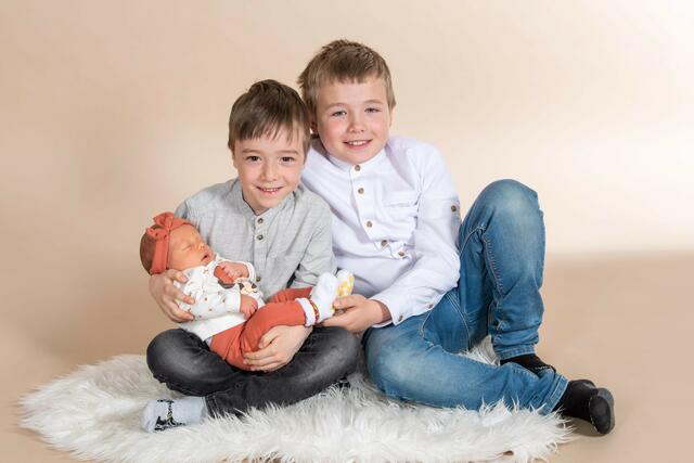 Ariana Pregartner, Geboren: 25.02.2022, Eltern: Irina und Christian Pregartner aus St. Ruprecht/R., Gewicht: 3090 g, Größe: 49 cm | Foto: FOTO.Studio Alexandra