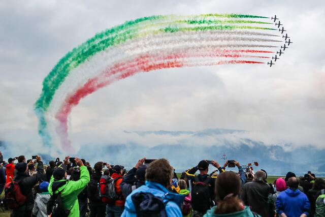 Alle Blicke werden im Murtal am 2. und 3. September nach drei Jahren wieder nach oben gerichtet sein, wenn die Teilnehmer der Airpower22 ihr Flüge absolvieren. | Foto: ripu
