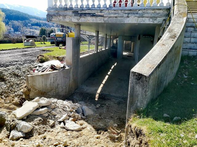 Vorbereitung für den barrierefreien Zugang zum Sanitärbereich | Foto: Gemeinde