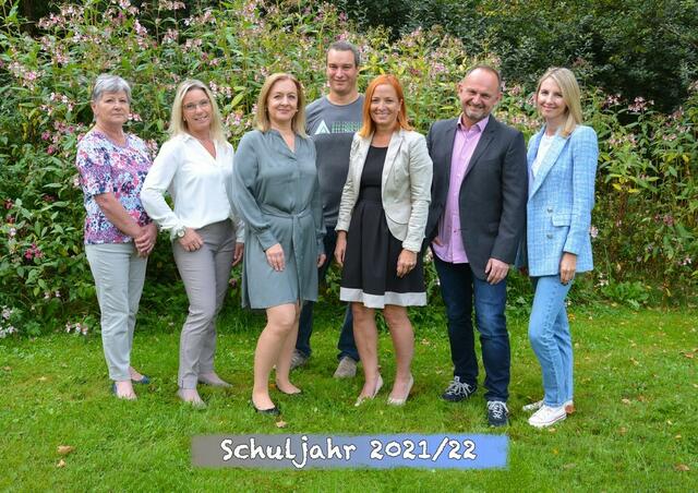 Rosemarie Wohlfahrt, Birgit Kroll, Silvia Wohlbang, Mario Rumpf, Birgit Petschacher, Josef Buchhart und Bettina Dörfler. | Foto: Foto: VS Meiselding
