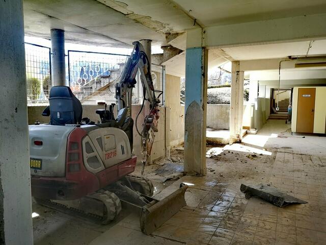 Der Sanitärbereich im Untergeschoss | Foto: Gemeinde